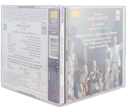 Mercadante - La Vestale (Opera In Three Acts) - Box Set 2 CDs - Marco Polo - Chorlton Analogue