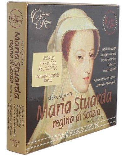 Mercadante - Maria Stuarda regina di Scozia (Highlights) - CD - Opera Rara - Chorlton Analogue