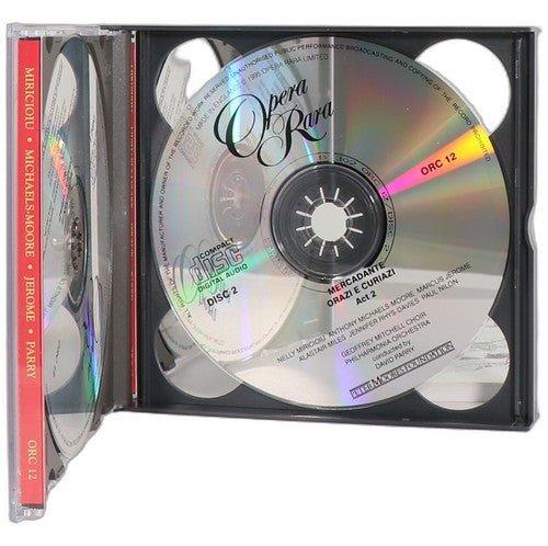 Mercadante - Orazi e Curiazi - Box Set 3 CDs - Opera Rara - 1995 - Chorlton Analogue