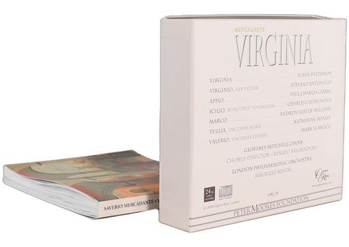 Mercadante - Virginia - Box Set 2 CDs - Opera Rara - 2009 - Chorlton Analogue