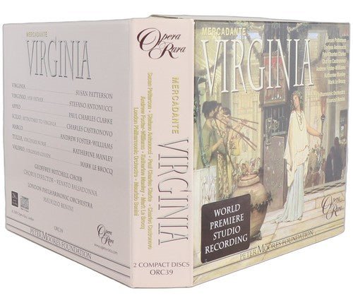 Mercadante - Virginia - Box Set 2 CDs - Opera Rara - 2009 - Chorlton Analogue