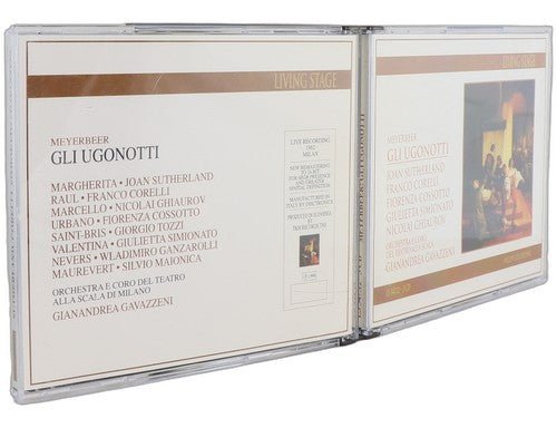 Meyerbeer - Gli Ugonotti - Box Set 3 CDs - Living Stage - 1996 - Chorlton Analogue