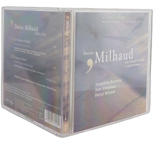 Milhaud - Les Malheurs D'Orphée / Le Pauvre Matelot - CD - Accord - 2004 - Chorlton Analogue