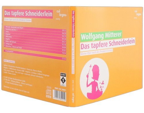 Mitterer - Das Tapfere Schneiderlein - CD - Col Legno - 2007 - Chorlton Analogue
