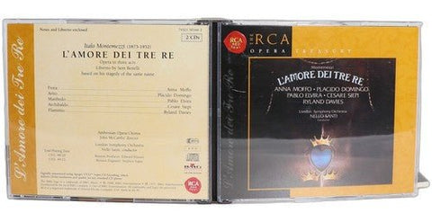 Montemezzi - L'Amore Dei Tre Re - Box Set 2 CDs - RCA Red Seal - 1998 - Chorlton Analogue