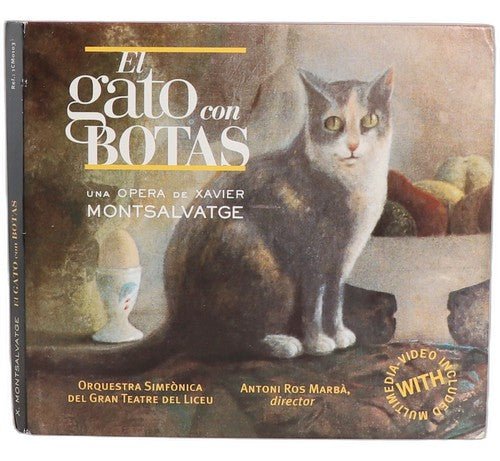 Montsalvatge - El Gato Con Botas - CD - Columna Musica - Chorlton Analogue