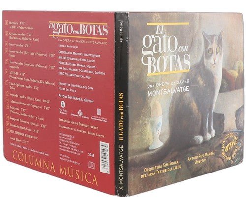 Montsalvatge - El Gato Con Botas - CD - Columna Musica - Chorlton Analogue