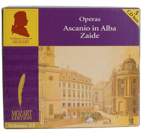 Mozart - Mozart Edition Vol. 21 - Operas: Ascanio in Alba - Box Set 5 CDs - Chorlton Analogue