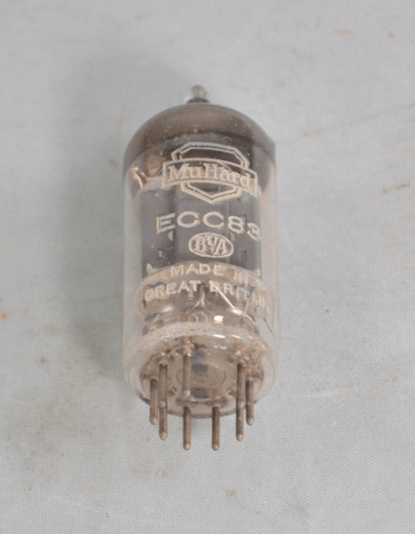 Mullard ECC83 B9C Tests Good B6K - Chorlton Analogue