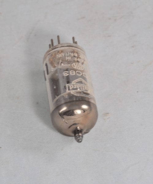 Mullard ECC83 B9C Tests Good B6K - Chorlton Analogue