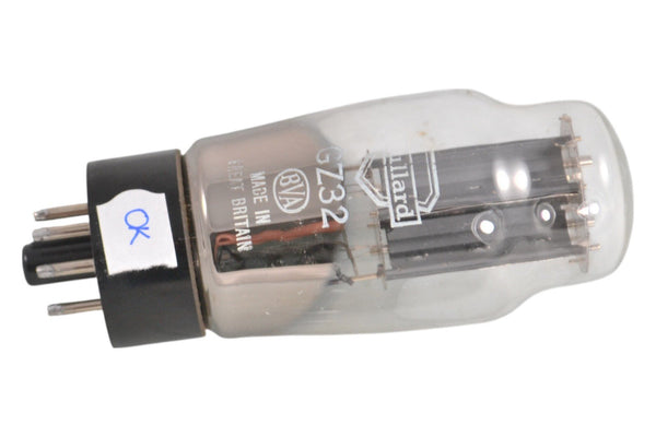 Mullard GZ32 Rectifier Valve Tested Good R71B882 - Chorlton Analogue