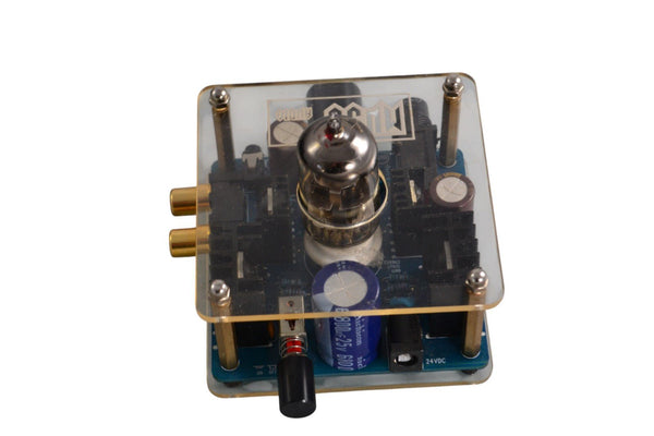 Muse Audio Hybrid Tube Headphone Amplifier - RCA Input - 24V DC - Untested - Chorlton Analogue