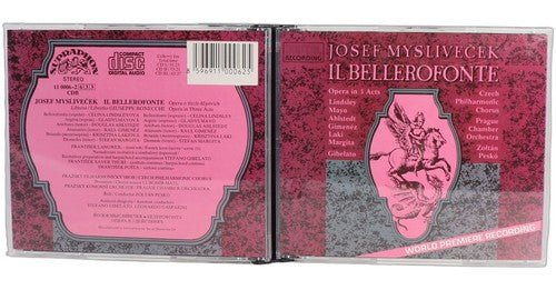 Mysliveček - Il Bellerofonte - Box Set 3 CDs - Supraphon - 1990 - Chorlton Analogue