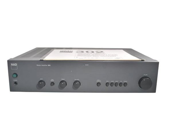 NAD 302 Integrated Amplifier Classic Phono HiFi Amp Tested & Working Retro - Chorlton Analogue