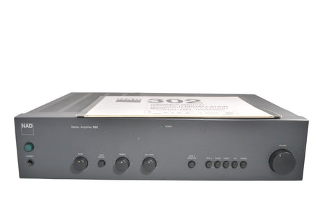 NAD 302 Integrated Amplifier Classic Phono HiFi Amp Tested & Working Retro - Chorlton Analogue