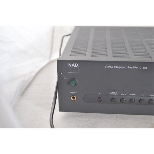 NAD C350 Integrated Amplifier 60W Stereo HiFi Tested Working Remote Included - Chorlton Analogue