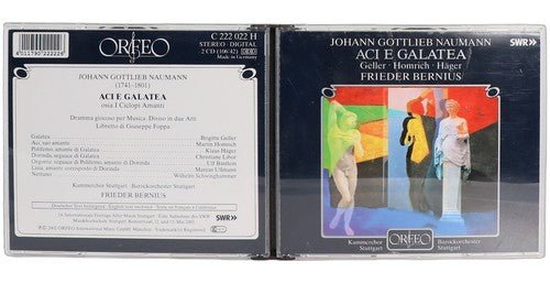 Naumann - Aci E Galatea - Box Set 2 CDs - Orfeo (2) - 2002 - Chorlton Analogue