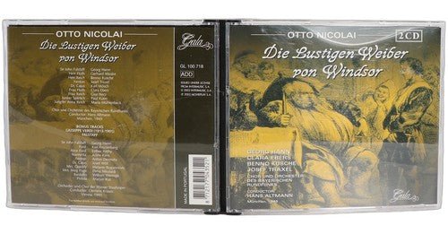 Nicolai - Die Lustigen Weiber Von Windsor - Box Set 2 CDs - Gala (8) - 2002 - Chorlton Analogue