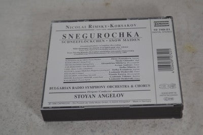 Nicolai Rimsky-Korsakov Snegurochka Stoyan Angelov 3 Disc Capriccio - Chorlton Analogue
