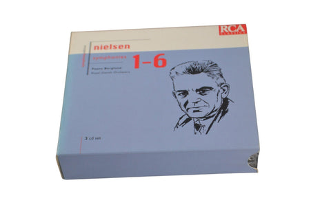 Nielsen Symphonies 1 - 6 Paavo Berglund Royal Danish Orchestra 3xCD RCA Classics - Chorlton Analogue