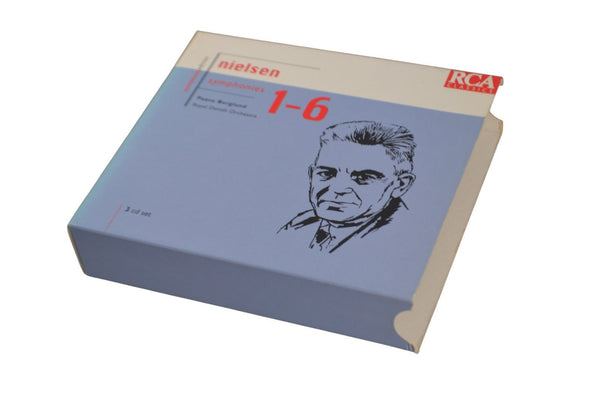 Nielsen Symphonies 1 - 6 Paavo Berglund Royal Danish Orchestra 3xCD RCA Classics - Chorlton Analogue