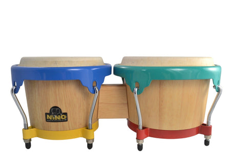 Nino Wood Bongos Hand NINO3NT - HK £98 NEW, £35 HERE USED - Chorlton Analogue