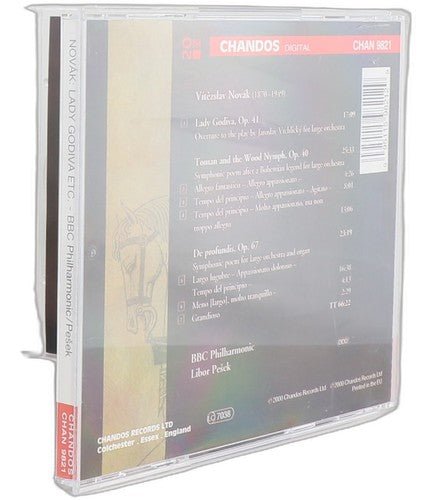 Novák - Lady Godiva / De Profundis / Toman And The Wood Nymph - CD - Chandos - Chorlton Analogue