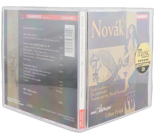 Novák - Lady Godiva / De Profundis / Toman And The Wood Nymph - CD - Chandos - Chorlton Analogue