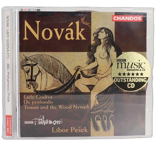 Novák - Lady Godiva / De Profundis / Toman And The Wood Nymph - CD - Chandos - Chorlton Analogue