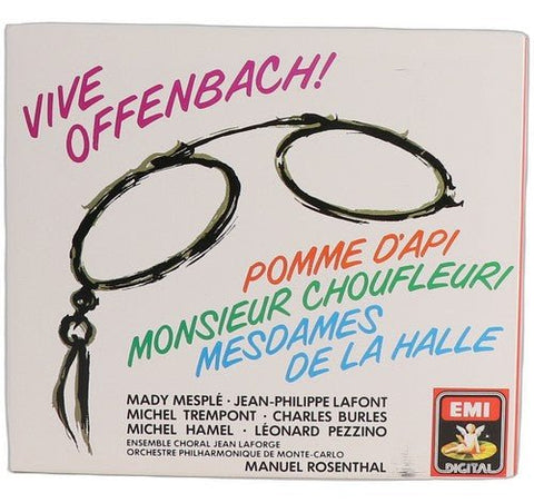 Offenbach - Vive Offenbach!: Pomme D'Api / Monsieur Choufleuri - Box Set 2 CDs - Chorlton Analogue