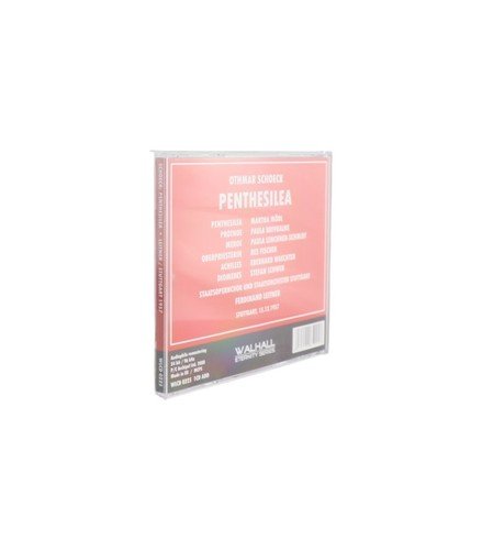 Othmar Schoeck - Penthesilea - CD - Walhall Eternity Series - 2008 - Chorlton Analogue