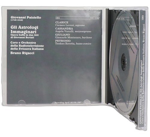 Paisiello - Gli Astrologi Immaginari - CD - NUOVA ERA - 1999 - Chorlton Analogue