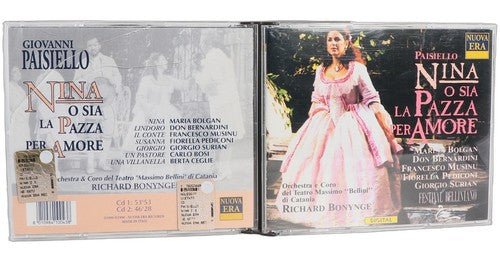 Paisiello - Nina O Sia la Pazza Per Amore - Box Set 2 CDs - NUOVA ERA - 1991 - Chorlton Analogue