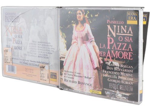 Paisiello - Nina O Sia la Pazza Per Amore - Box Set 2 CDs - NUOVA ERA - 1991 - Chorlton Analogue