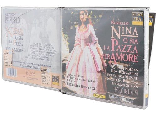 Paisiello - Nina o sia la Pazza per Amore - Box Set 2 CDs - Nuova Era - Chorlton Analogue
