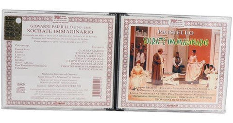 Paisiello - Socrate Immaginario - Box Set 2 CDs - Bongiovanni - 2001 - Chorlton Analogue