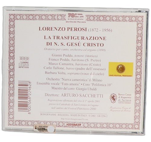Perosi - La Trasfigurazione Di N. S. Gesù Cristo - CD - Bongiovanni - 2002 - Chorlton Analogue