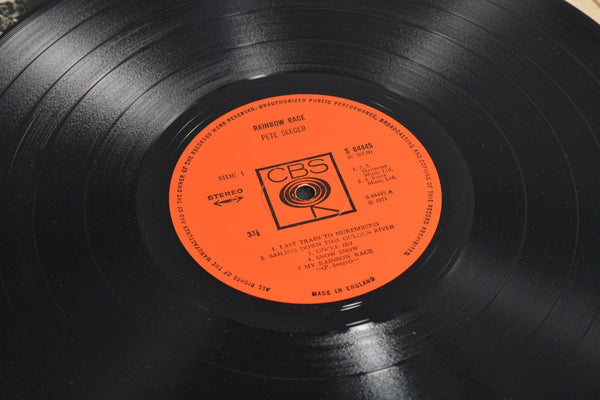Pete Seeger - Rainbow Race LP CBS 64445 1971 - Chorlton Analogue