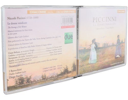 Piccinni - Le donne vindicate - 2xCD - Chaconne - I Barocchini - Diego Fasola - Chorlton Analogue