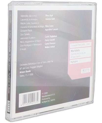 Pietri - Maristella (Highlights) - CD - Myto Records - 2008 - Chorlton Analogue