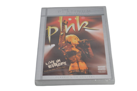 Pink Live in Europe 2004 Tour DVD The Platinum Collection Classic Live Concert - Chorlton Analogue