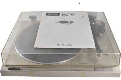 Pioneer PL - 6 Turntable Stereo Vintage Hi - Fi Record Player Quartz Auto - Return - Chorlton Analogue