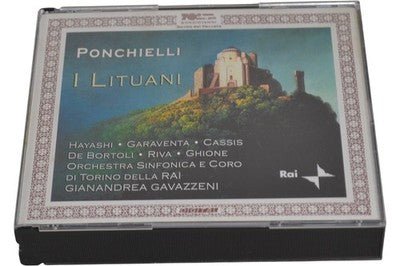 Ponchielli I Lituani CD Orchestra Sinfonica E Coro Torino RAI - Chorlton Analogue