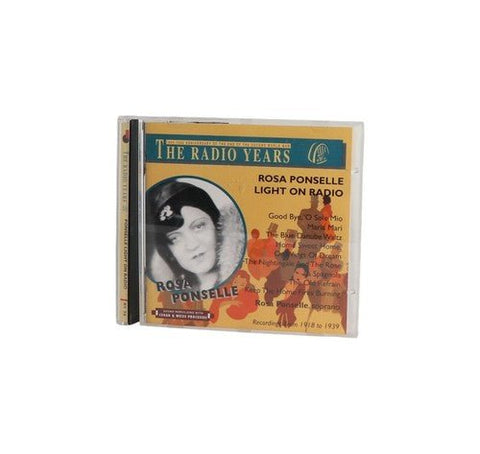Ponselle - Light on Radio - CD - The Radio Years - 1996 - Chorlton Analogue