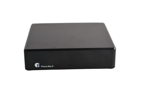 Pro - Ject Phono Box E, Hi - Fi Moving Magnet Phono Stage (Black) - Chorlton Analogue
