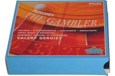 Prokofiev The Gambler CD Box Set Valery Gergiev Kirov Opera Orchestra - Chorlton Analogue