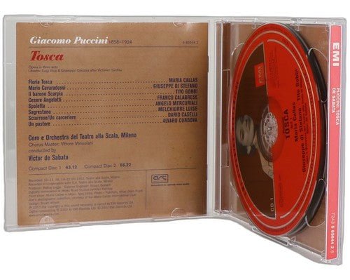 Puccini - Tosca - Box Set 2 CDs - EMI Classics - Chorlton Analogue