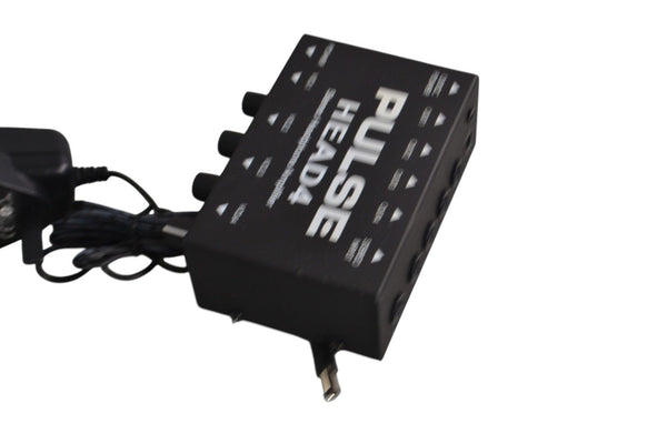 Pulse Head4 4 Way Headphone Amplifier with Individual Volume Controls - Chorlton Analogue
