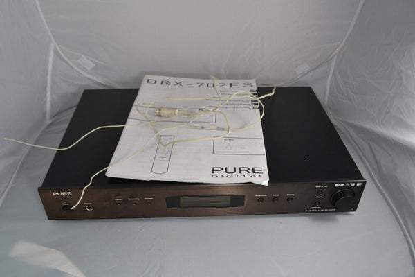 Pure DRX - 702ES DAB AM and FM Radio Tuner with Remote and Manual - Chorlton Analogue