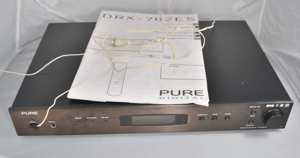 Pure DRX - 702ES DAB AM and FM Radio Tuner with Remote and Manual - Chorlton Analogue